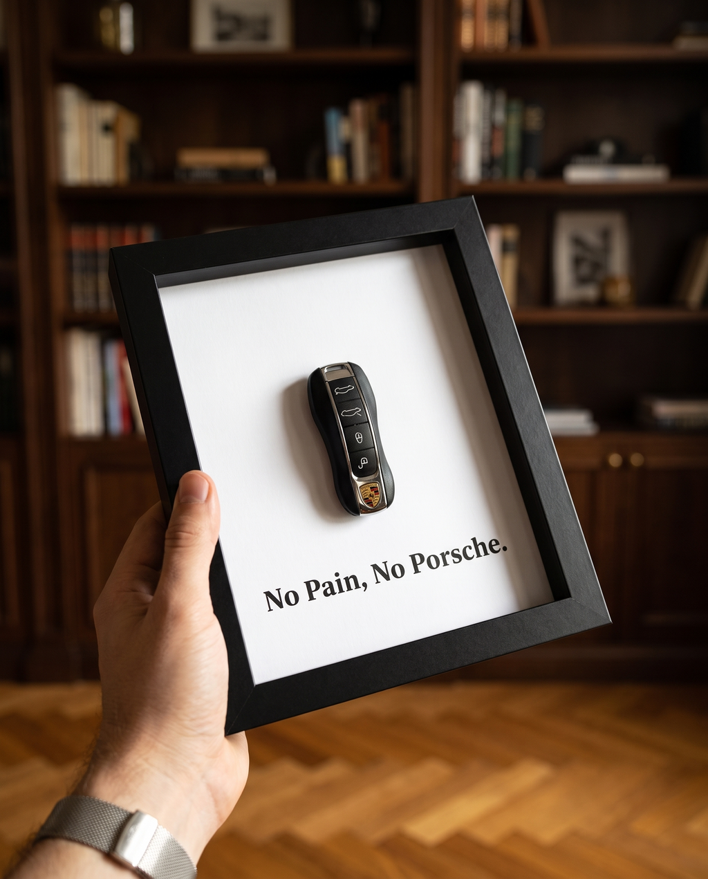 Your Key to Success — Personalized Frame