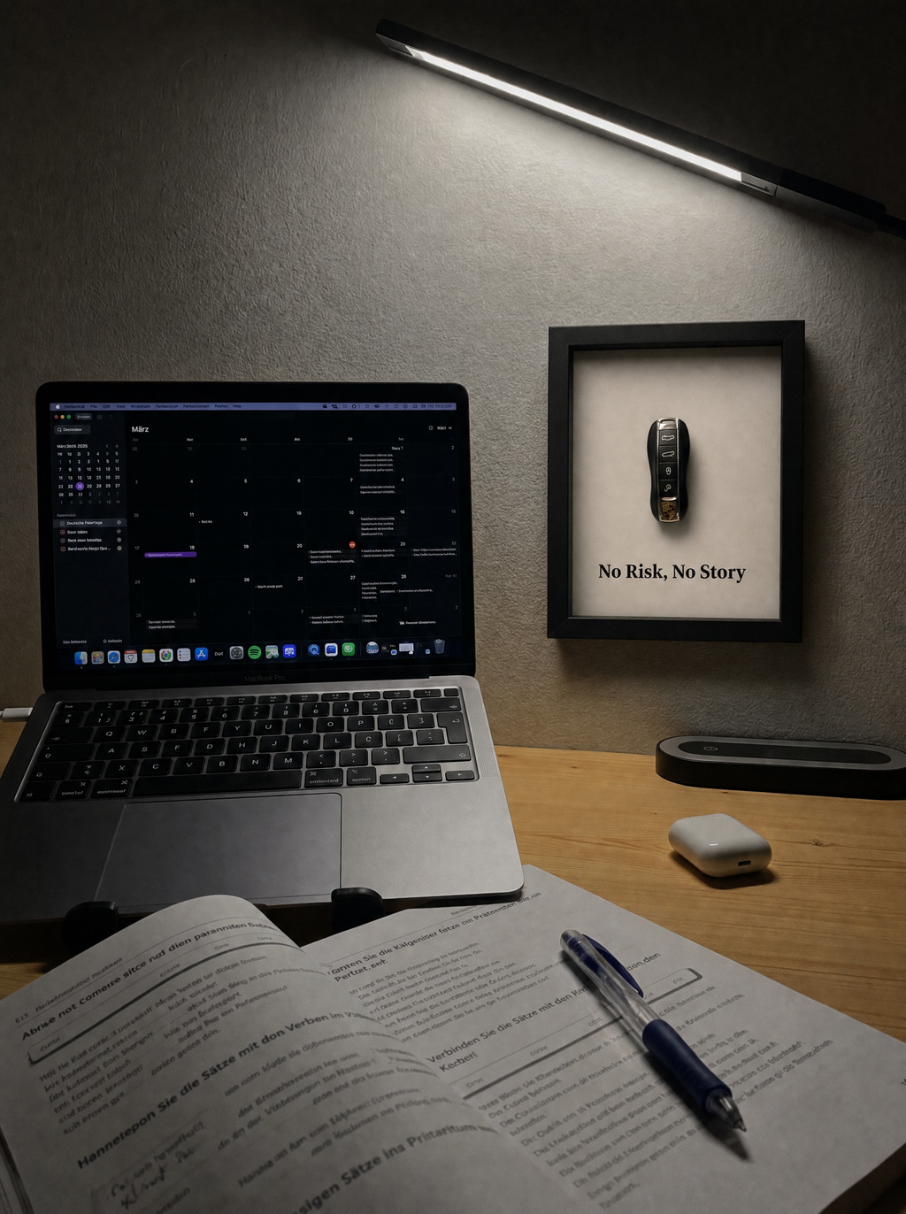 Your Key to Success — Personalized Frame